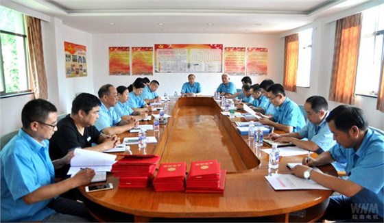 皖南電機:黨委召開紀念“七一”暨“兩先一優(yōu)”表彰會 皖南電機:黨委召開紀念“七一”暨“兩先一優(yōu)”表彰會