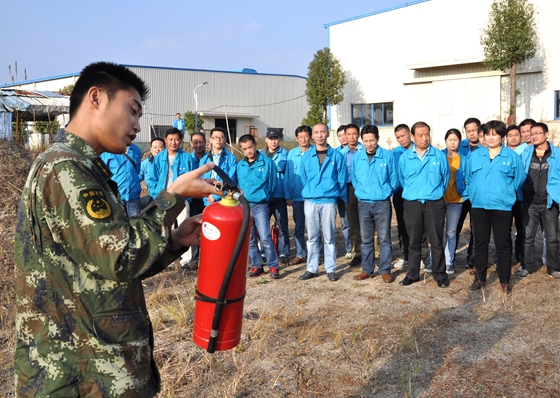 皖南電機(jī)舉辦消防知識(shí)培訓(xùn) 皖南電機(jī)舉辦消防知識(shí)培訓(xùn)